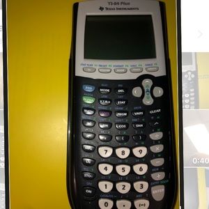 TI-84 plus Texas Instruments graphing calculator